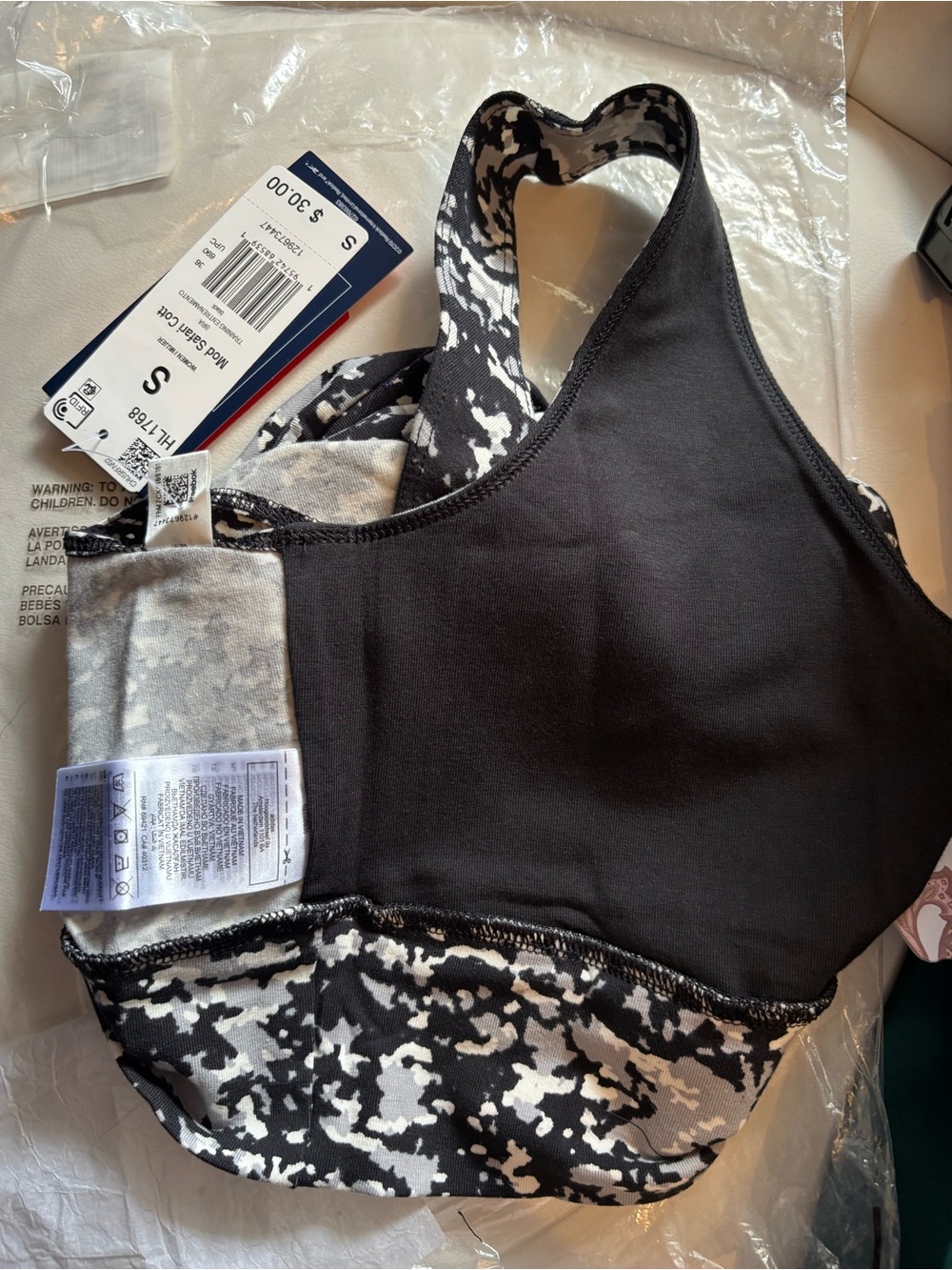 NWT Reebok Modern Safari Bralette Size S - Picture 10 of 12